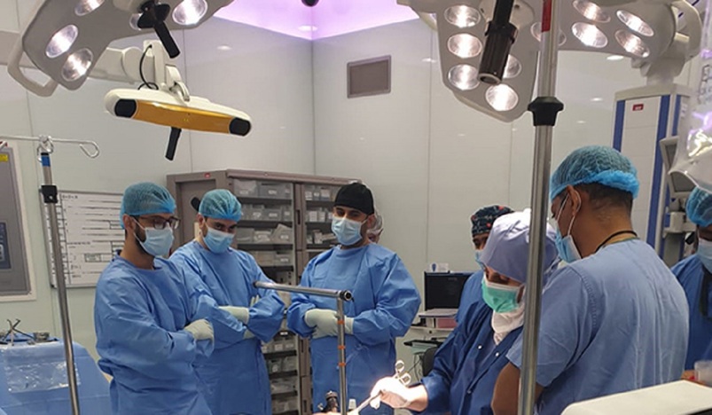 Wide awake brain surgery in Qatar successfully completed